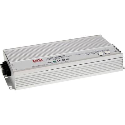 MEAN WELL HEP-1000-48W AC/DC-converter 57.6 V 27.500 A 1600 W Inhoud 1 stuk(s)