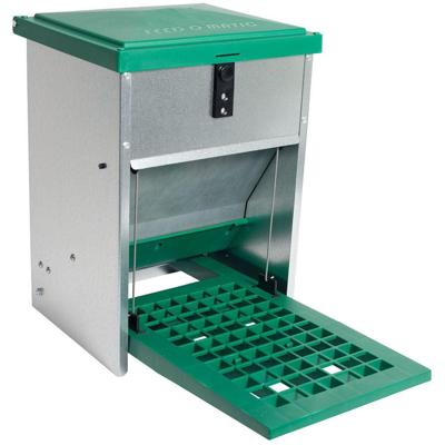Feedomatic Automatische voerbak voor pluimvee - 27,5 x 23 x 39,5 cm