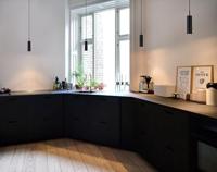 Hanglamp verstelbaar zwart MIB 6 GU10 verstelbare hanglamp DFTP - thumbnail