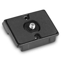 Mantona Scout snelkoppelingsplaat voor statief van aluminium, zwart - thumbnail