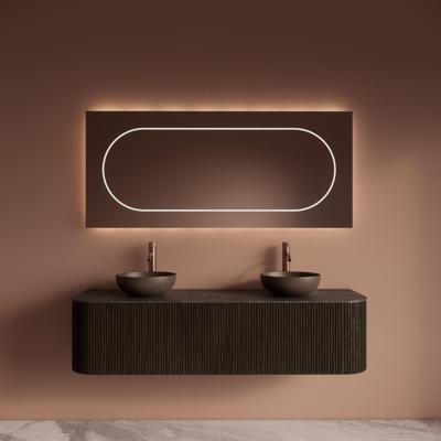 Badkamermeubelset Gliss Design Alluro 160 cm Charcoal