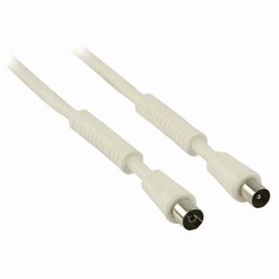 Coaxkabel 120 dB | IEC (Coax) Male - IEC (Coax) Female | 10 m | Wit