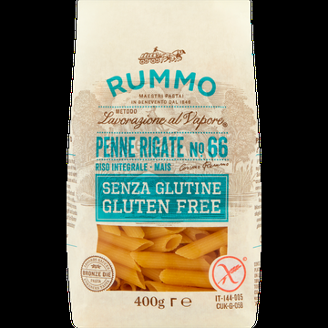 Rummo Penne Rigate Glutenvrij ?66 400 g bij Jumbo