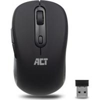 ACT draadloze muis, usb nano-ontvanger, 1600 dpi, zwart - thumbnail