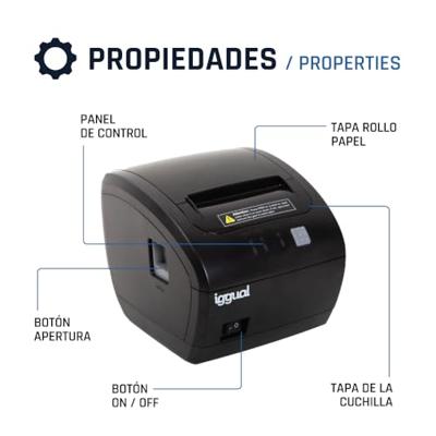 Thermische Printer iggual IGG319321 Monochrome