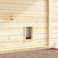 Kippennestkast 1 compartiment Wandmontage gegalvaniseerd staal - thumbnail