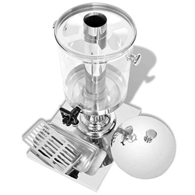 VidaXL Sapdispenser roestvrij staal 8 l