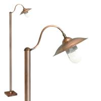 Lantaarn Koper Stallamp Vienna E27 weersbestendig IP44 - thumbnail