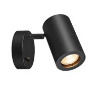 SLV 4024163190213 1000729 Wandlamp GU10 Zwart - thumbnail