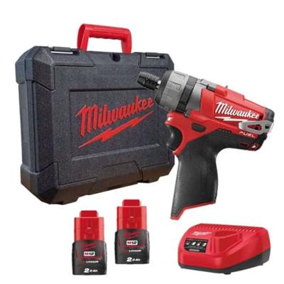 Milwaukee M12 BD-202C Accu Subcompactschroevendraaier 12V 2.0Ah Li-Ion M12™ in koffer - 4933441900