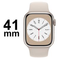Apple Watch S8 Alu 41mm Polarstar (Sportband Polarstar) LTE iOS - thumbnail
