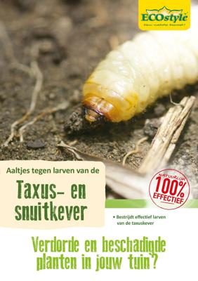 Aaltjes tegen taxus/snuitkever 500m2 - Ecostyle natuurlijke vijanden