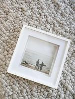 Deknudt Fotokader in wit met dubbele passe-partout 20x20 S67NK1 - thumbnail