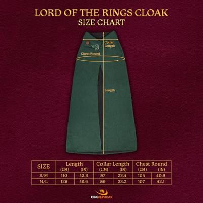 The Hobbit Cloak M-L