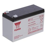 Yuasa NP7-12 Loodaccu 12 V 7 Ah Loodvlies (AGM) (b x h x d) 151 x 98 x 65 mm Kabelschoen 4.8 mm Onderhoudsvrij, VDS-certificering - thumbnail