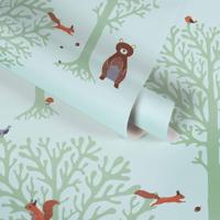 AS Creation Little Love groen behang | 381342 - thumbnail