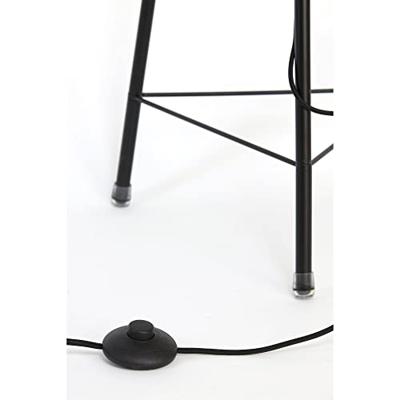 Light & Living Vloerlamp 'Plumeria' 132cm, kleur Zwart Light & Living Vloerlamp 'Plumeria' 132cm, kleur Zwart