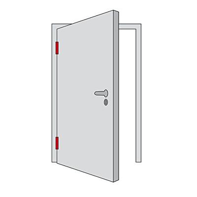 ABUS ABTS01357 Deurketting Zilver