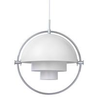 Gubi Multi-Lite Hanglamp - Chroom & Mat wit - thumbnail