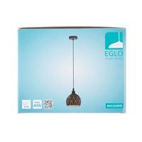 Eglo Design hanglampRoccaforte Ø 17cm zwart met goud - 33345 - thumbnail