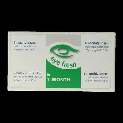 Eyefresh Maandlenzen -6.00 6 Stuks Eyefresh Maandlenzen -6.00 6 Stuks