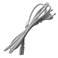 Scanpart Cassetterecordersnoer Wit 1,5m - thumbnail