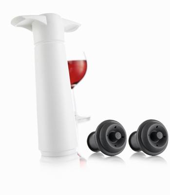 Vacu Vin wine saver wit met 2 doppen Vacu Vin wine saver wit met 2 doppen