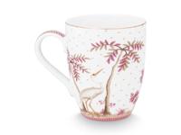 Pip Studio Mok Groot Jolie Stippen Goud Roze - thumbnail