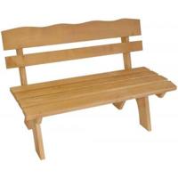 Freital Grenen 2-zits tuinbank 120 cm - thumbnail