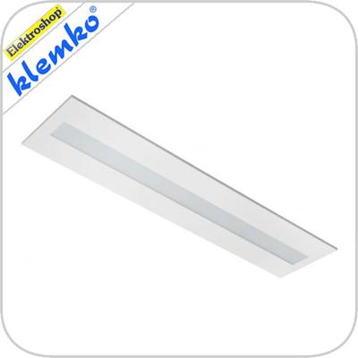 Inleg Led armatuur 120x30, 3000K, 44W met een UGR<19.