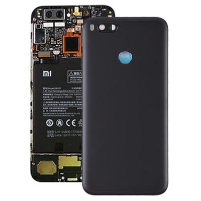 Achterste schutblad met cameralens voor Xiaomi Mi 5 X / A1(Black)