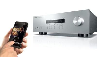 Yamaha RS-202DAB Receiver Zilver - thumbnail