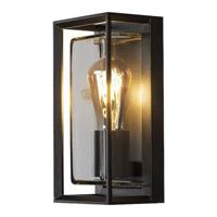 Konstsmide Brindisi Wandlamp Zwart 13x26cm - thumbnail