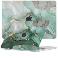 Lunso MacBook Air 13 inch (2022-2025) cover hoes - case - Green Maeve - thumbnail