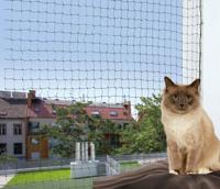 TRIXIE KATTENBESCHERMNET VERSTEVIGD MET METAAL GROEN 8X3 MTR - thumbnail