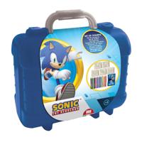 Multiprint Sonic reis stempel- en kleurkoffer - thumbnail