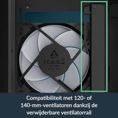 Arctic Xtender Midi-tower PC-behuizing, Gaming-behuizing Zwart Arctic Xtender Midi-tower PC-behuizing, Gaming-behuizing Zwart