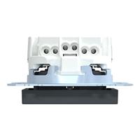 Merten MEG2300-0414 Wandcontactdoos System M Antraciet 1 stuk(s) - thumbnail
