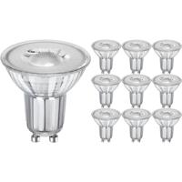 LED Spot - GU10 PAR16 - 10 Pack - Velvalux - Dimbaar - 6W 480lm 38D - 827 Zeer Warm Wit 2700K | Vervangt 68W - thumbnail
