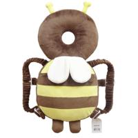 Grote bruin pluche Bee patroon schokbestendige hoofd Pad voor Baby kinderen Waliking - thumbnail