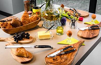 Laguiole Style de Vie broodmes zwart Laguiole Style de Vie broodmes zwart
