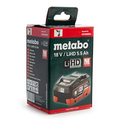 Metabo 18V LiHD accu - 5.5Ah | 625368000 - 625368000