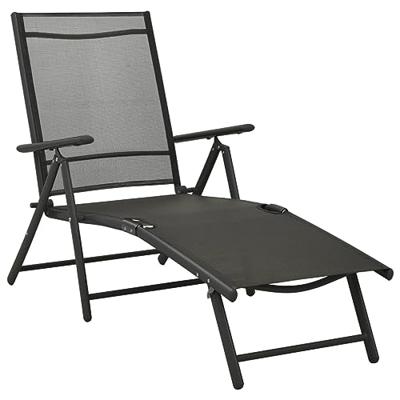3-delige Loungeset textileen en aluminium antracietkleurig - thumbnail