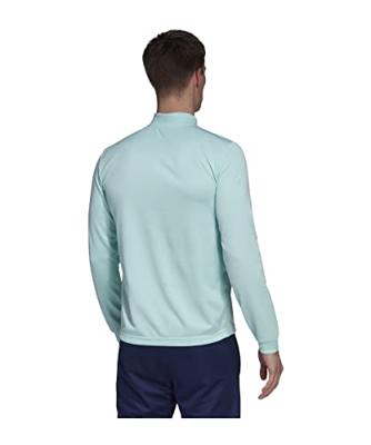 adidas Entrada 22 Trainingstrui 1/4-Zip Mintgroen Wit