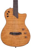 Cordoba Fusion Stage Guitar Natural Amber elektrisch-akoestische klassieke gitaar met gigbag - thumbnail