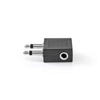 Nedis Mini-jack male (2x) naar mini-jack female stereo adapter - thumbnail