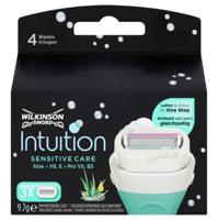 Wilkinson Wilkinson Sword Intuition Scheermesjes - Sensitive Care 3 stuks - thumbnail