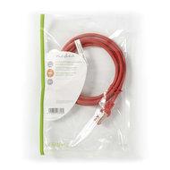 CAT6 S/FTP-Netwerkkabel | RJ45 Male - RJ45 Male | 1,5 m | Rood - thumbnail