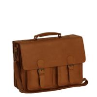 Chesterfield Lisbon Business Laptopbag Cognac - thumbnail