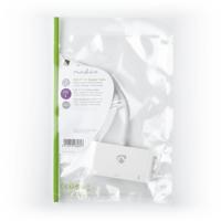 USB-C-Adapterkabel | Type-C Male - USB-A Female + Type-C Female + VGA Female | 0,2 m | Wit - thumbnail